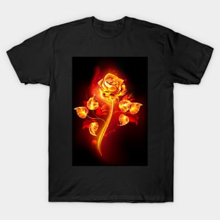 Fire Rose T-Shirt